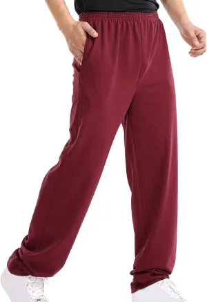 Cargo Trousers for Men Sweatpants for Men Fashion Men's Sport Color Bandage Casual Loose Sweatpants Drawstring Pant