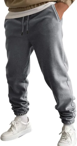 Cargo Trousers for Men Sweatpants for Men Men's Sweatpants Casual Lounge Cotton Pants Open Bottom Straight Leg Sweat