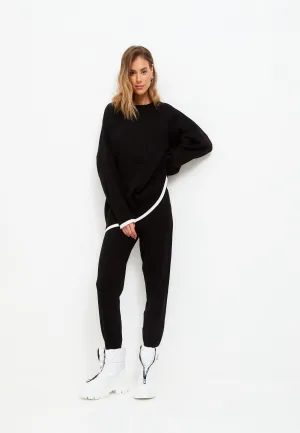 Oversized Jogger set - Black
