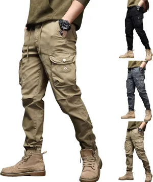 Tactical Cargo Pants for Men Quick Dry Waterproof Ripstop Hiking Pants Lightweight Carpenter Work Pants with Pockets